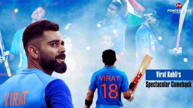 Virat Kohli's Spectacular Comeback: Rising Up the Ranks in ICC's Top 5 During World Cup 2023