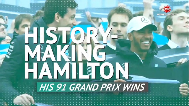 Motorsport: Hamilton's 91 GP wins - in numbers