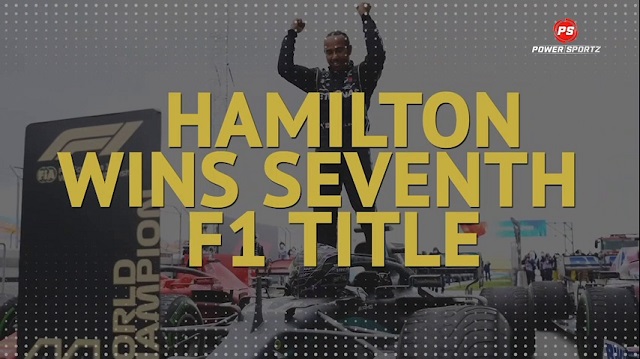 Motorsport: Lewis Hamilton claims seventh F1 world title after Turkish Grand Prix win