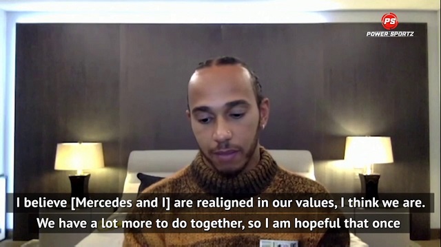 Motorsport: Hamilton on Mercedes - We have a lot more to do together