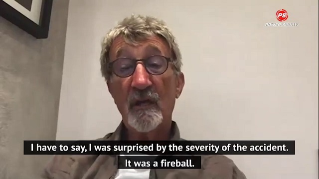 Motorsport: Eddie Jordan shocked by Grosjean miracle fireball escape