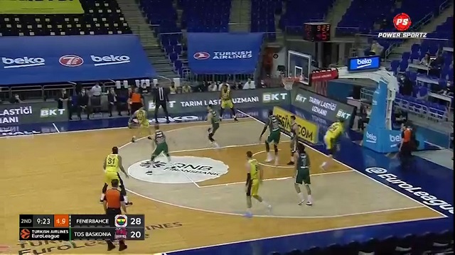 Basketball: Fenerbahce beat Baskonia 97-76