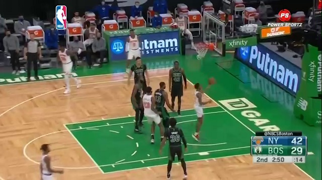 Basketball: New York Knicks snap 5-game losing run with 105-75 win over Boston Celtics