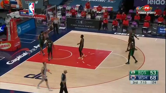 Basketball: Bradley Beal's 35 helps Washington beat Boston 104-91