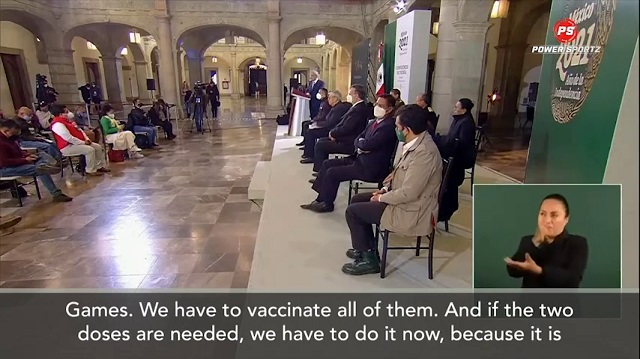 Sports: Mexico President puts Olympic Athletes at Priority Group for COVID Vaccines