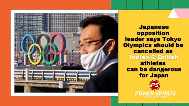 Tokyo Olympics- Kanthi D Suresh says, Japanese Opposition Leader remarks against Olympic Spirit