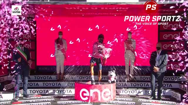 Cycling News : Vendrame wins stage 12 of the Giro d Italia, Bernal maintains overall race lead