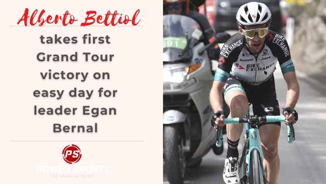 Cycling News :  Yates solo effort earns victory in Stage 19, Bernal closes in on overall victory