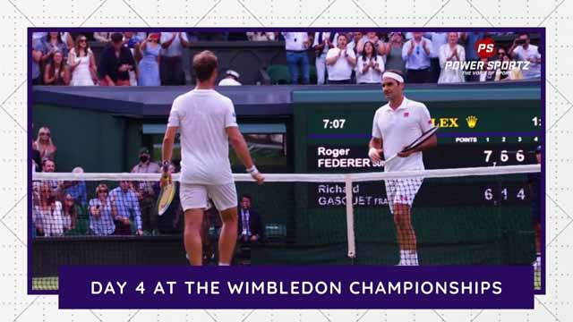 Wimbledon 2021 : Day 4 at the Wimbledon Championships