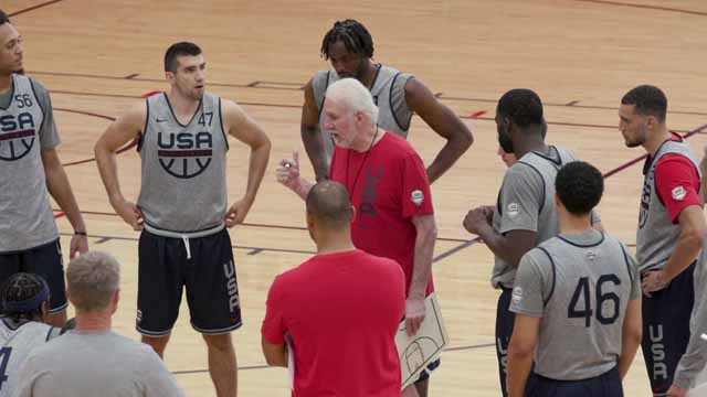 Tokyo Olympics : US Olympic basketball team prepares to face Nigeria in exhibition game