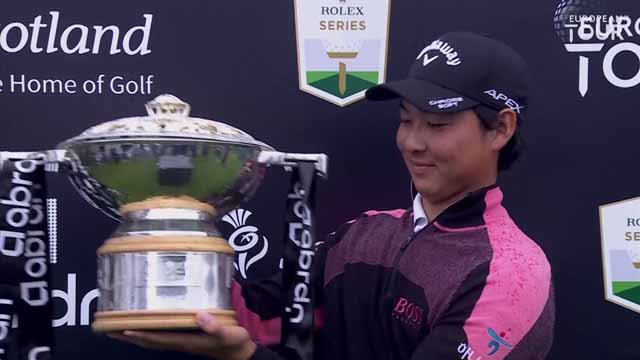 Golf News : Min Woo Lee birdie on first play-off hole wins Scottish Open