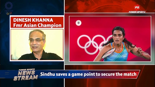 Tokyo Olympics : Sindhu enters SF of Tokyo Olympics
