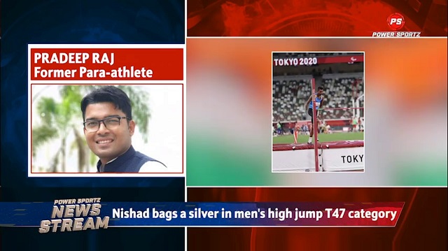 Tokyo Paralympic : High jumper Nishad Kumar bags a silver for India in Tokyo Paralympics