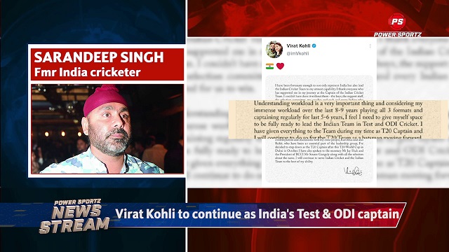 Cricket News : Virat Kohli to step down as India's T20 captain post T20 WC