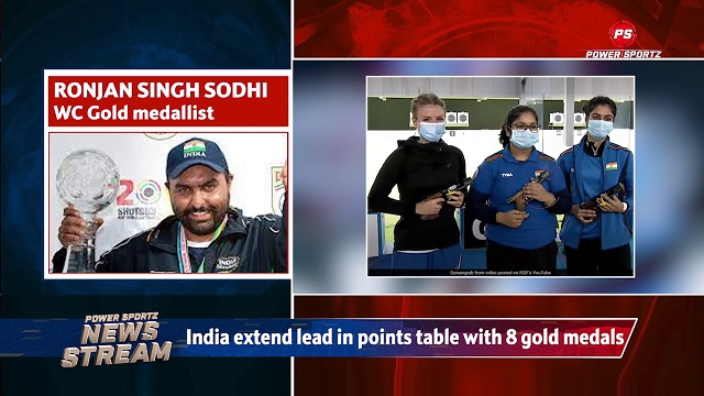 Shooting News : Naamya Kapoor wins gold in Junior Women’s 25M Pistol World Championship