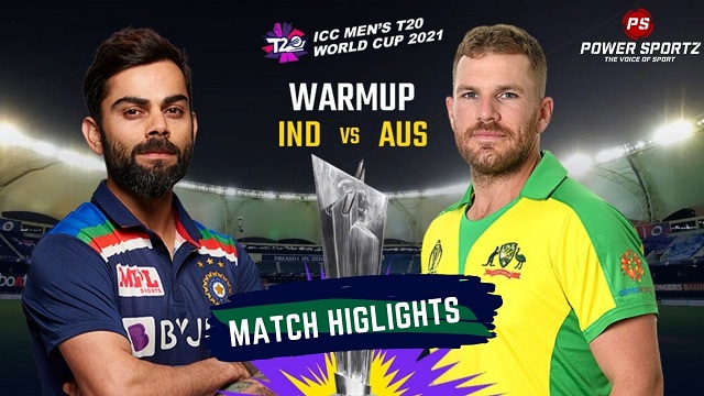 Australia have lost to India in the warm-up game for the T20 World Cup