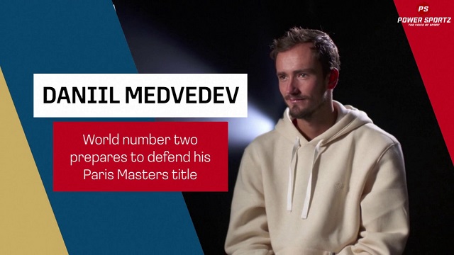 Tennis News :Medvedev prepares to defend his Paris Masters title