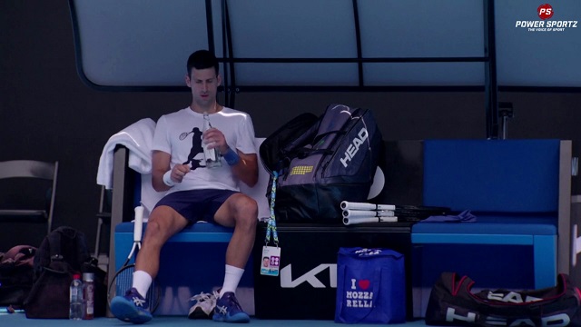 Tennis News : Djokovic practices in Melbourne but Australian Open defence still in limbo