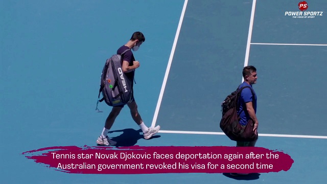Tennis News : Novak Djokovic faces deportation after visa revoked again by Australia
