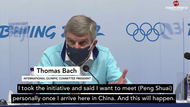 Tennis News : IOC president Bach plans to Chinese Peng Shuai while in Beijing