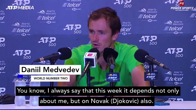 Tennis News : It's not a dream anymore, it's a goal- Medvedev sets his sights on World No. 1