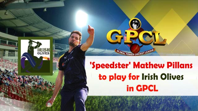 'Speedster' Mathew Pillans to play for Irish Olives in GPCL