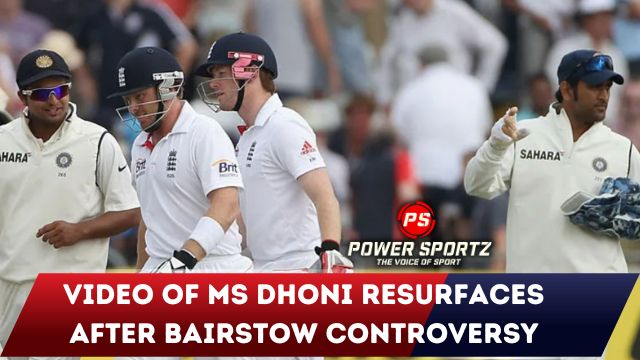 Cricket News: Video of MS Dhoni resurfaces after Bairstow controversy