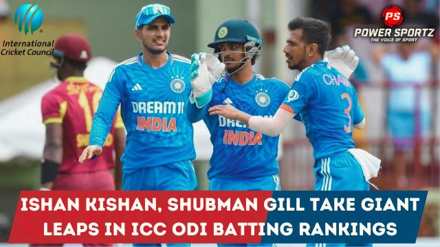 Cricket News: Ishan Kishan, Shubman Gill take giant leaps in ICC ODI batting rankings